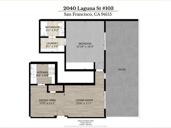 2040 Laguna St APT 103, listing photo 8