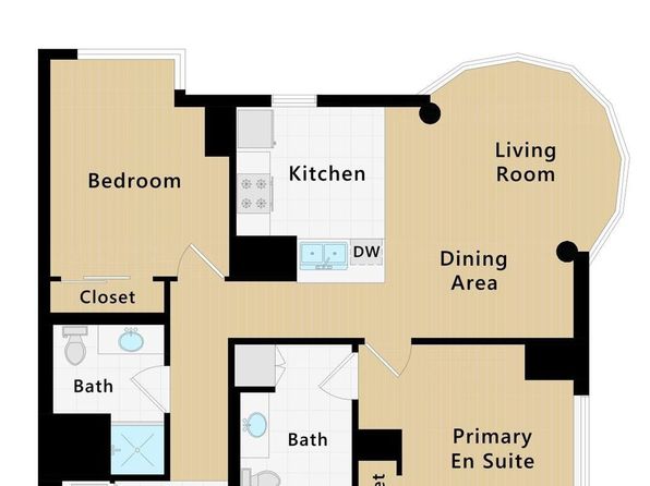 333 1st St #N1507, listing photo 35